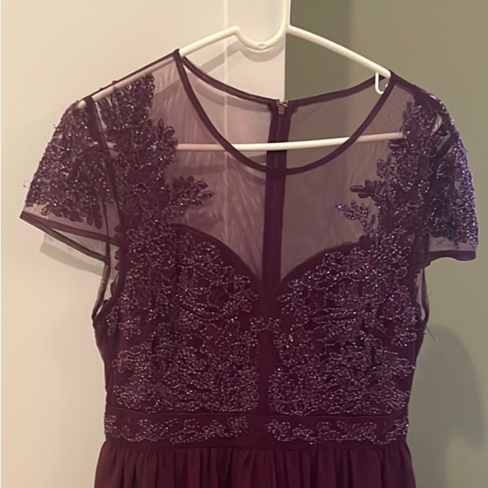 Womens dress Size Large- Burgundy